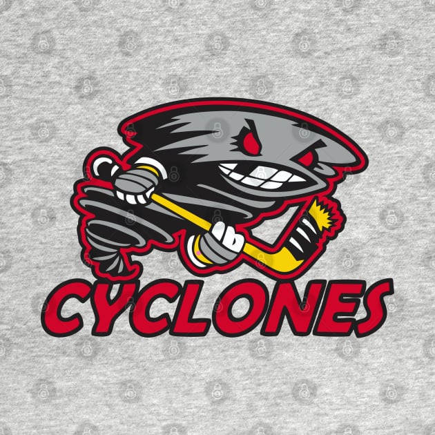 Cyclones Hockey Logo by DavesTees